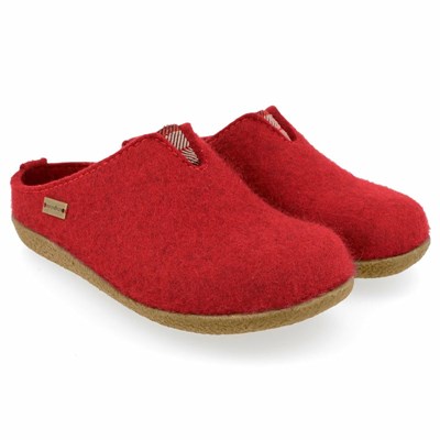 Haflinger Visby Clogs Dam Röda | 71589-OTFH